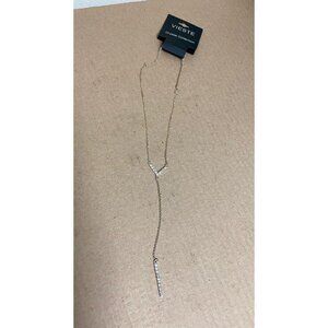 NWT Vieste Crystal Collection Chain Necklace